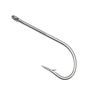 GuLang Large fishhooks 1/0 to10/0# High Quality Stainless Steel Barbed Saltwater Fishing Hook