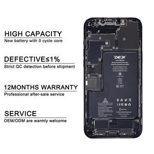 แบตเตอรี่ DEJI สำหรับ <span class=keywords><strong>iPhone</strong></span> 6S <span class=keywords><strong>6</strong></span> P 6SP 7 7 7P 8 8 8P X XR XS 11 12 Min 13 PRO MAX 14 15 16 <span class=keywords><strong>PLUS</strong></span> ทุกรุ่นการผลิตแบตเตอรี่โทรศัพท์ - Product Image 3