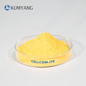 Agent de gonflage Kumyang Cellcom série JTR, poudre fine jaune, norme mondiale pour le moussage des semelles intérieures, semelles intermédiaires et semelles extérieures en <span class=keywords><strong>EVA</strong></span> - Product Image 2