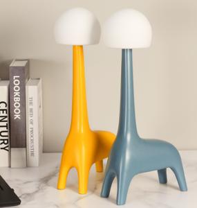 Nuova Lampada da Scrivania Creativa con <span class=keywords><strong>Luce</strong></span> d'Atmosfera Dimmerabile, Simpatico Cervo che Cinguetta per Camera da Letto, Studio, Hotel - Product Image 1