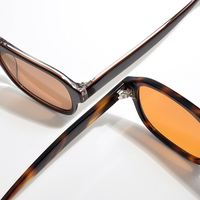 Lunettes de soleil de luxe unisexes pour hommes, marque 2024, aviation, en acétate, couleur écaille, monture carrée, verres verts CR39, protection UV400