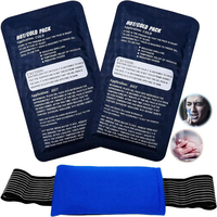 Pack de gel chaud/froid réutilisable FSPG avec ceinture de soutien lombaire, enveloppant multi-usages pour soulager la douleur, coussin chauffant et rafraîchissant