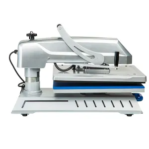 Machine de pressage à sublimation automatique, contrôleur de température, avec minuterie sur pied pour impression de t-shirts