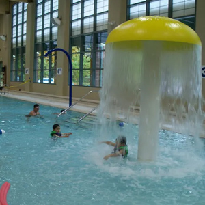 Parc aquatique de haute qualité enfants Jungle <span class=keywords><strong>Aqua</strong></span> cascade de champignons en fibre de verre pour piscine cascade champignon en fibre de verre - Product Image 5