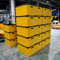 PP Hohlplastik Coroplast-Platten Logistik-Container-Box Poly-Wellpappe Corflute ESD Antistatische Box Trennwände Umlaufbehälter