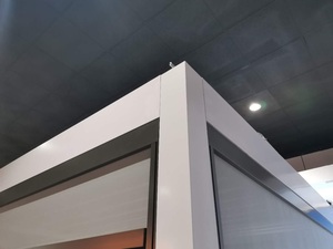 Pérgola Bioclimática Motorizada <span class=keywords><strong>para</strong></span> <span class=keywords><strong>Exteriores</strong></span> con Techo de Aluminio Moderno y Persianas, Pérgola de Aluminio <span class=keywords><strong>para</strong></span> <span class=keywords><strong>Exteriores</strong></span> - Product Image 4