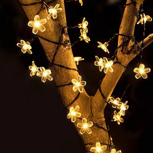 IP65 Waterproof 20LED Solar Flower <b>String</b> Lights 8 Modes Sensor Control Outdoor <b>Garden</b> Fairy Lights Ceiling light - Product Image 3