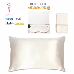 Bem-renomado Fabricante Silk Pillow Case Gift Set 100% Silk Pillow caso amoreira