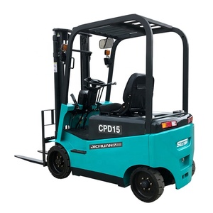 Xe nâng điện mới, lốp đặc, vận hành ngồi lái, chiều dài càng nâng 1070mm - 1220mm, dùng trong kho, đang bán - Product Image 3
