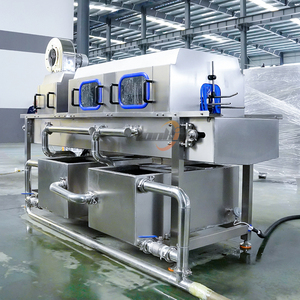 <span class=keywords><strong>Machine</strong></span> de nettoyage pour bocaux à large ouverture, boîtes de conserve, bocaux Mason, boîtes métalliques et bouteilles en plastique de qualité alimentaire, capacité 800 pièces/heure - Product Image 5