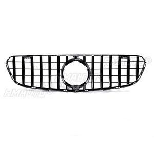 Parrilla Delantera W253 Estilo GTR para Mercedes Benz Clase GLC W253 X253 GLC300 GLC350 2015-2019, Parrillas de Carreras - Product Image 2