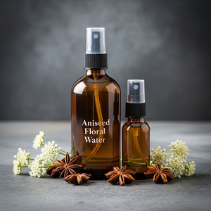 Agua floral de anís 100% natural para rostro y cuerpo, spray para el cuidado de la piel y el cabello, hidrosol de anís, precio. - Product Image 1