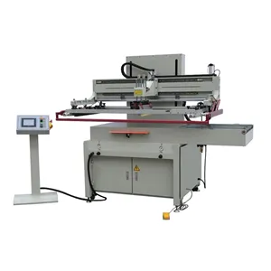 Padeen Best Sale 3/4 Sp-6080es Fully Automatic Flat Printing Screen Machine For Advertisement Printing