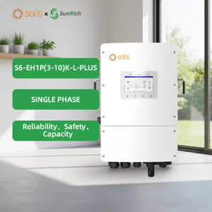 Inversor Híbrido Monofásico Solis S6-EH1P3.6K-L-PLUS de 3.6KW, Precio de Fábrica, 97.5% de Eficiencia, Potencia Nominal 2x, Entrada Máxima de 500V, 90V - Product Image 1