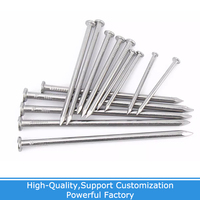 304 Stainless Steel Fasteners for Woodworking Cement Wall & Concrete 0.5/0.8-6.0 Inch Lengthened Small Nails Screw
