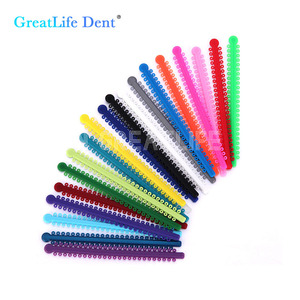 Ligatures orthodontiques Greatlife Dent, attaches dentaires, élastiques en caoutchouc pour appareils dentaires, matériel dentaire - Product Image 4