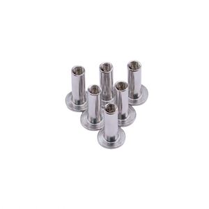 Rivets semi-tubulaires en acier inoxydable 304, tête conique plate, tailles personnalisables, norme ISO, finition brillante, marque SaiTong pour - Product Image 2