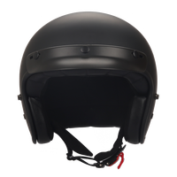 Casque de moto en fibre de verre durable approuvé ECE R22.06 Casque de moto unisexe rétro à demi-couvert pour toutes les saisons