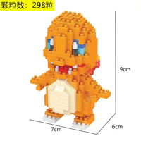 Célèbre Anime personnage modèles bloc de construction ensemble créatif bricolage en plastique jouet éducatif pour les enfants âgés de 5 à 7 ans 8072A & 8093A