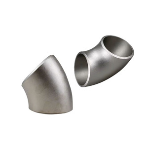 Gomiti in Acciaio al Carbonio Senza Saldatura e Stampati in Acciaio Inox a 90/180 Gradi con Opzioni di Riduzione, Gomito in Acciaio al Carbonio Saldato - Product Image 2