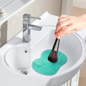 Nueva almohadilla limpiadora de brochas de maquillaje de silicona almohadilla de limpieza con ventosa - Product Image 3