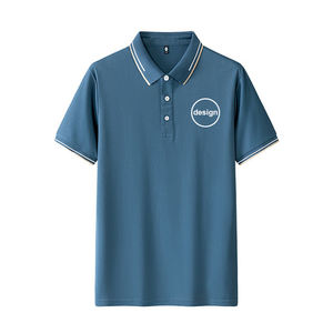 Camisetas de Algodón Piqué de Alta Calidad con Bordado, Camisetas Casuales para Gimnasio, Camisetas Polo de Compresión para Hombre, Venta al Por Mayor OEM - Product Image 2