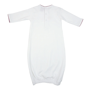 Monogramma 100% Pima cotone Set camice <span class=keywords><strong>da</strong></span> bambino maniche lunghe con rifinitura andare camice <span class=keywords><strong>da</strong></span> giorno camice <span class=keywords><strong>da</strong></span> <span class=keywords><strong>notte</strong></span> per bambine - Product Image 3