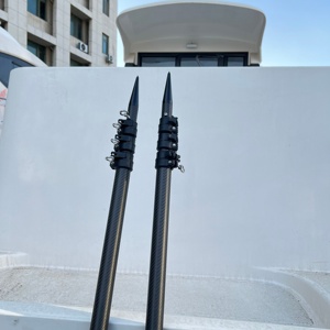 Caña de Pescar Telescópica de Fibra de Carbono 3K Twill de Alta Rigidez de 20 pies, Directo de Fábrica, para Pesca en el Mar - Product Image 5