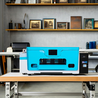 Impresora Plana de Inyección de Tinta Digital de Escritorio Blanca MT Software XP600, Pigmento Automático sin Bordes para Impresión en Cuero y Materiales Flexibles