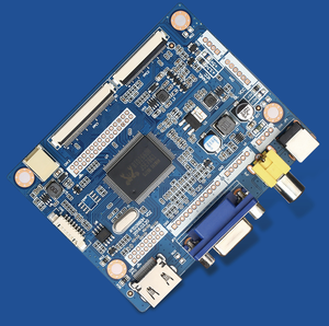 Placa de control multiinterfaz LVDS/TTL/<span class=keywords><strong>HDMI</strong></span>/VGA/CVBS de 1920x1200 de baja potencia OSD EN/CN, controlador <span class=keywords><strong>LCD</strong></span> de nivel Industrial - Product Image 3