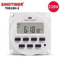 Màn Hình LCD Lớn 1.6 Inch Kỹ Thuật Số 220V 230V AC 7 Ngày Lập Trình Hẹn Giờ Chuyển Đổi Với UL Được Liệt Kê Rơle Bên Trong Và Đếm Ngược Chức Năng Thời Gian