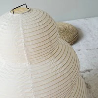 Lampe sur pied LED en papier de riz MIXING Creative Home Decoration, style japonais Akari, artisanale, design moderne, base E27, pour hôtel.
