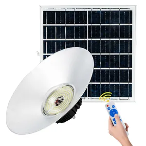 Bộ Hệ Thống Đèn Gia Dụng Thiết Kế 300W Nhôm Đúc Đường Phố Sân Vận Động Trong Nhà Nhà Kho Sân Vườn Đèn LED Cao Bay Năng Lượng Mặt Trời