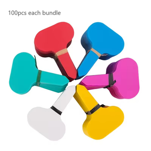 Etiquetas para Plantas Tipo T de PP Grueso Ecológicas, Resistentes a los Rayos UV, Etiquetas de Jardín Coloridas para Invernadero y Vivero - Product Image 1