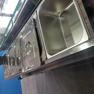 Calentador de Comida Eléctrico para Restaurantes, de Acero Inoxidable Plateado, para Buffet - Product Image 2