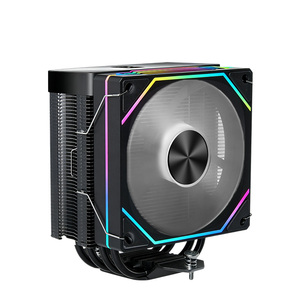Disipador de Calor de Aluminio Refrigerado por Aire de Alto Rendimiento para CPU, Enfriador de Calidad con Potente Disipación de Calor, Refrigeración Silenciosa con Rodamiento Líquido de Alta Eficiencia - Product Image 2