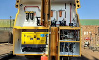 Nouveau compresseur d'air mobile à vis diesel Atlas Copco U190-12, 12 bars, 190 CFM, pour le sablage et la construction