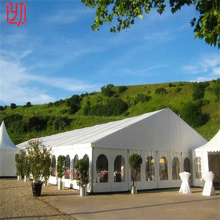White church marquee tents for donation south africa for sale