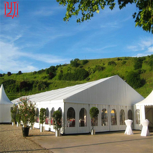 Grandes tentes de banquet de mariage en plein air personnalisées, blanches, pour événements, 100 <span class=keywords><strong>places</strong></span> à vendre - Product Image 2