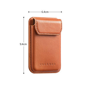 Étui de téléphone magnétique 2-en-1 séparable en cuir avec porte-cartes pour iPhone Air 17 Pro Max 16 E 15 Plus 14 13 Samsung S25 Ultra S24 - Product Image 4