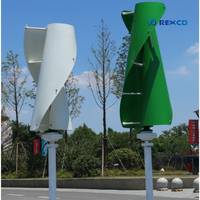 600w 1000w 5kw éolienne 10kw éolienne maglev kit éolienne à axe vertical