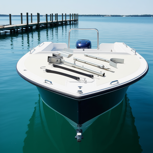 Protector de popa ajustable de 23.6-59 pulgadas de material compuesto para motores fueraborda, accesorio de protección para embarcaciones - Product Image 2