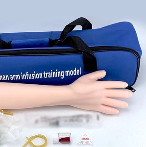 Manichino in Silicone Multifunzionale per Puntura Venosa, Modello Dimostrativo per Prelevamento Sangue e Iniezione, Certificato CE/ISO - Product Image 2