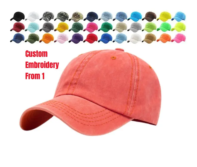 Custom Logo Printed Hat Led Light Hat Lighted Led Baseball Cap