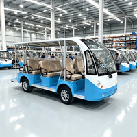 Voiture électrique utilitaire personnalisable et durable, grande capacité, navette de transfert pour hôtel