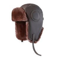 Gorro Ushanka QJ OEM Personalizado con Diseño de Camuflaje, Logotipo, Unisex, Clásico, de Aviador, con Orejeras de Piel Sintética, Gorra de Piloto