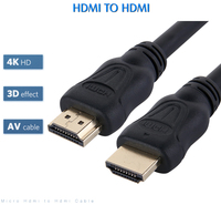 Vente chaude Haute Résolution 4K 60HZ 2.0 HDMI Câble Avec Ultra HD HDMI Cordon ARC Compatible avec UHD TV/PS5/PS4/PS3/Xbox/commutateur