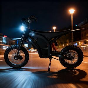 Motocicleta Eléctrica Todoterreno de 48V con Suspensión Potente, Chasis de Acero y Batería de Litio, Motor sin Escobillas, Almacén en EE. UU. - Product Image 2