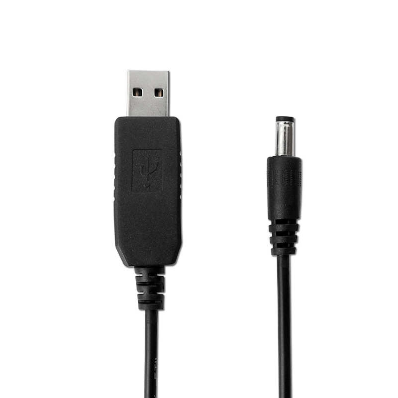 DC 5521 power step up convertitore di tensione da 5V a 12V cavo boost USB 2A 5.5mm