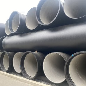 Tuyau en fonte ductile coulée au sable de 5700 mm à 6000 mm de longueur, tuyaux en fonte ductile haute résistance - Product Image 6